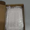 Matte Ceramic Soap Dish with Raised Ridges, Rectangle Bar Soap Holder for Bathroom Counter, Shower and Kitchen Sink, White