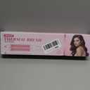 Bopcal Dual Voltage Thermal Brush, 1.5 Inch Heated Round Brush for Blowout Look, Heated Curling Styler with Negative Ions & Ceramic for Volumizing, 6 Temps & Auto Shut-Off, No Damage,Peach Pink