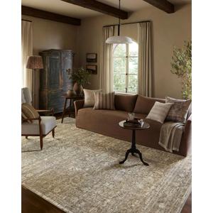 Loloi Amber Lewis Honora Collection HON-01 Khaki/Beige 2'-7" x 8'-0" Runner Rug