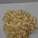 Fun Shack Blonde Bob Curly Wig, Platinum Short Curly Hair Wig for Women, Perfect for Parties and Events, One Size