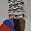 NORPERWIS Reading Glasses 5 Pairs Quality Readers Spring Hinge Glasses for Reading for Men and Women (5 Pack Mix Color -2, 5.00)