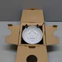 Y YHY Ceramic Cat Slow Feeder, Elevated Dog Food Bowl Tilted Design, Slow Feeder Bowl no Black Chin, Cat Shape for Dry and Wet Food (White)