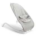 Munchkin Electric Baby Bouncer & Rocker with Digital Touch Display, Soothing Sounds & 3 Recline Positions - Automatic Bouncing & Rocking, Grey