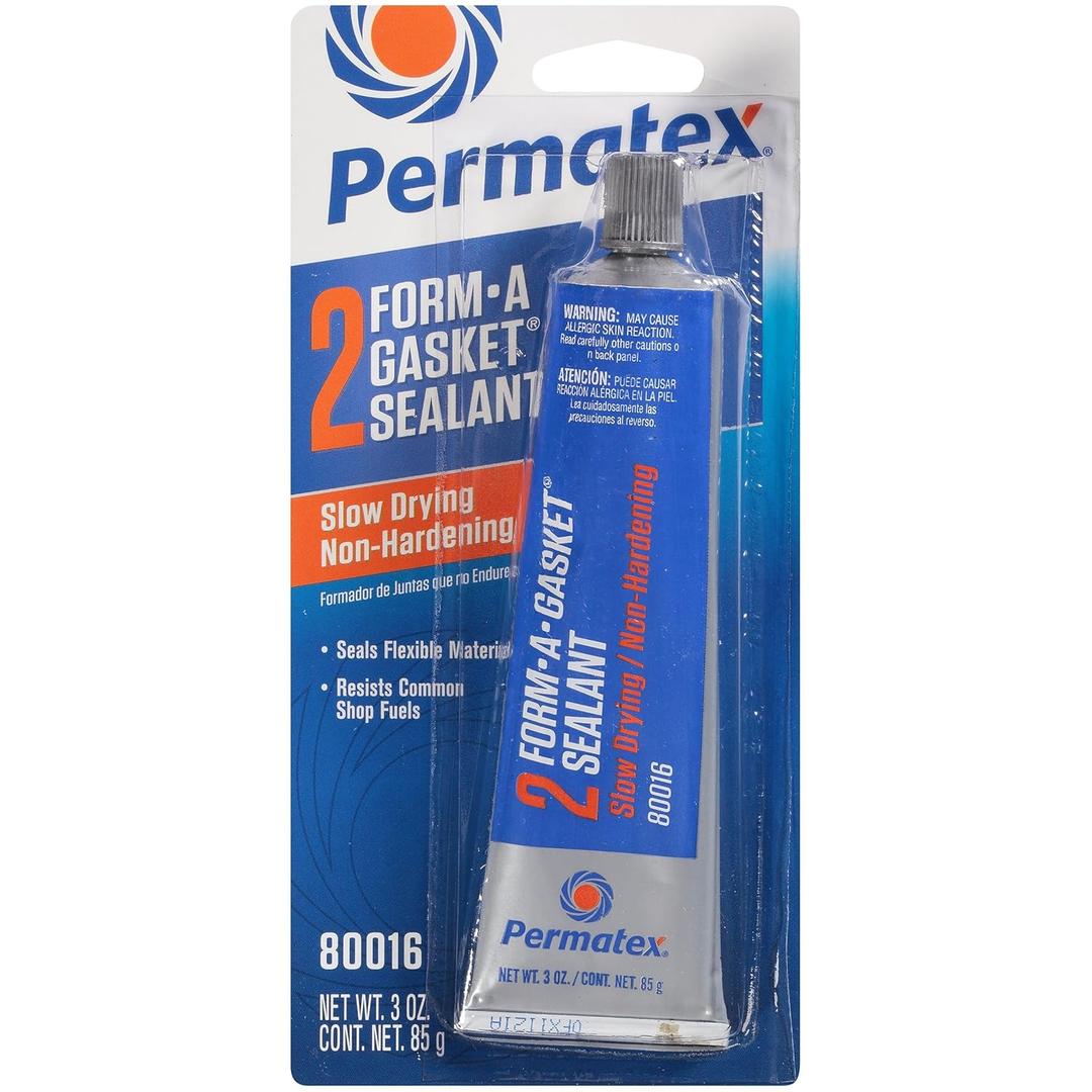 Permatex 80016 Form-A-Gasket #2 Sealant, 3 oz. , Blue