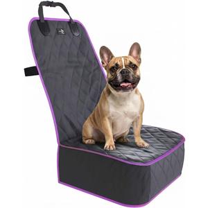 Active Pets Dog Car Seat Cover, Waterproof Front Seat Protector for SUV Truck Sedan, Pet Safety Travel Comfort System with Universal Fit, Pink