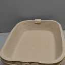 Kitty Sift Disposable Cat Litter Box Large, 6 Count, Durable Portable for Travel and Home, Eco-Friendly Disposable Litter Box Controls Odor for Cats and Kittens