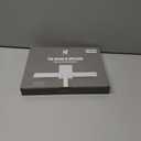 Shower Squeegee with Silicone Hook, 11" Inch Width All Purpose Squeegee Wiper for Shower Glass Doors Bathroom Mirror Tiles Car Window Cleaner Tool - White