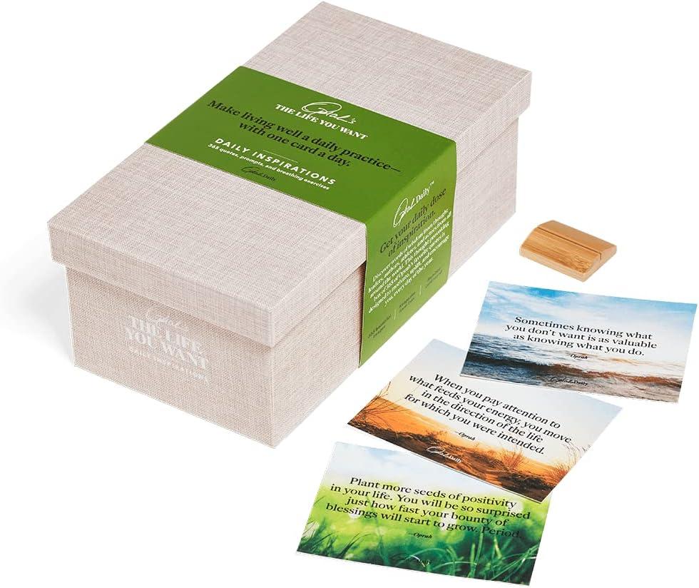 Oprah's The Life You Want Daily Inspiration Cards!
