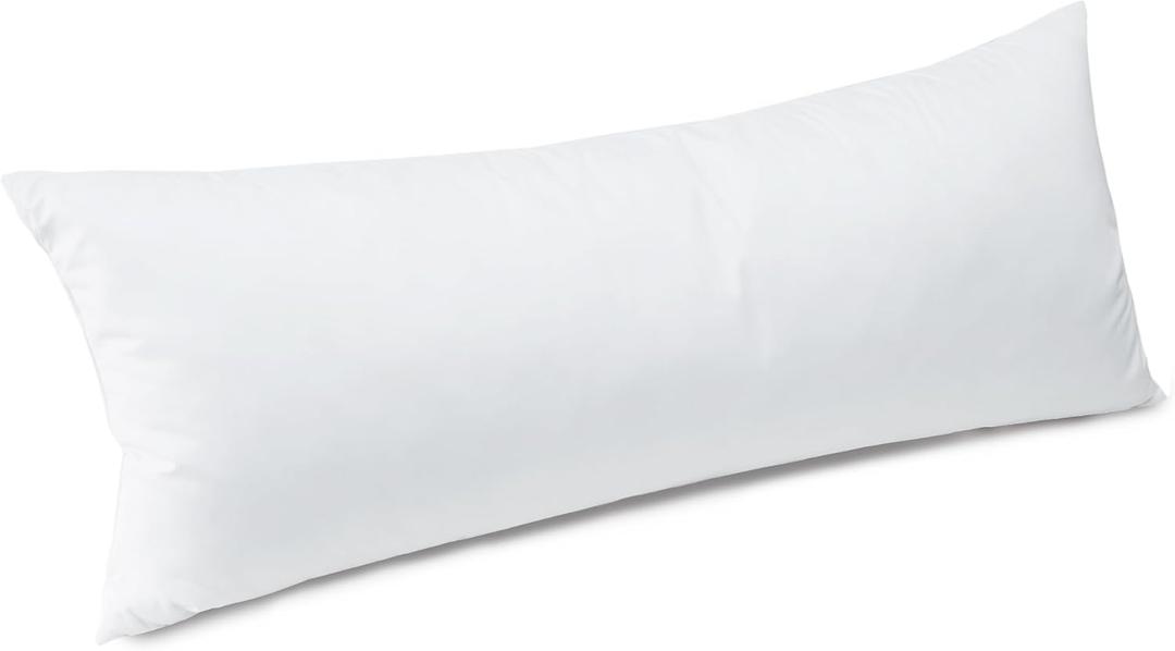 Puredown Feather Down Pillow Insert - 14x36 Throw Pillow, Large Lumbar Pillow Insert for Decorative Throw Pillow, Bed, Couch, and Cushion, Pack of 1