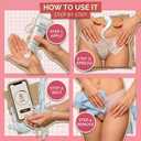 Body Hair Removal Cream for Women, Painless & Fast Acting for Legs, Bikini Line & Underarms, Sensitive Skin Friendly Depilatory Cream, 4.52 Oz