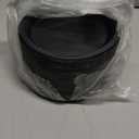 WELLIFE 7 Inch Black Dessert Plates 150 Count, Disposable Plastic Dessert Plates for Party Cake Appetizers Salad Picnic BBQ Easter