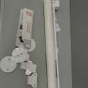 Retractable Baby Gate for Doorways and Stairs, Mesh Safety Gate for Pet, Indoor & Outdoor Use, One-Hand Operation, Easy Installation, 33.6" Tall, Expands to 55" WideWhite,33.6"x55"