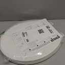 KOHLER 4639-RL-0 Cachet ReadyLatch Round Toilet Seat Soft Close, White