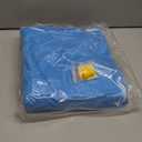 Inflatable Tanning Pool Lounger Float with Sprinkler, 77" x 48" Pool Floats Adult with Pillow, 6 in 1 Suntan Tub Raft Floatie with Drink Holder Sunbathing Water Lounge (Blue)