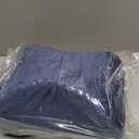 Knee Pillow for Side Sleepers - Relief from Sciatica Pain, Back/Leg Pain, Pregnancy, Hip and Joint Pain Memory Foam Leg Pillow + Free Sleep Mask and Ear Plugs (Blue)