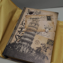 Book Safe - 3 Pack False Hollow Books, Hollowed Out Decorative Art Books with Secret Hidden Compartment Box - Hide Jewelry, Money, Valuables and More - Leaning Tower by Pisa Design