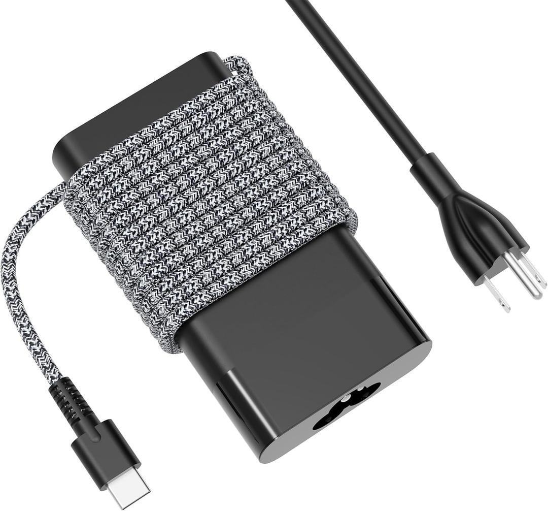 65W USB C Laptop Replacement Charger Compatible with HP Spectre x360, Envy, Chromebook, Elitebook x360, Pavilion, Elite x2 Travel Type C Power Cord Ac Adapter