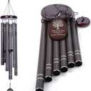 Large Wind Chimes Outside Deep Tone Memorial Wind Chime for Loss of Loved one,Sympathy Gift for Bereavement,Condolence,Funeral, Big Hanging Decor for Your Garden,Yard and Patio