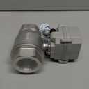 Valve NPT 2'' Motorized Ball Valve AC24V/DC12-24V Electrical Ball Valve CR2-02 with Indicator and Manual Override