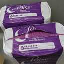 Poise Overnight Incontinence & Postpartum Pads for Bladder Leaks, 8 Drop Extra Coverage, 72 Count (2 Packs of 36) (Long)