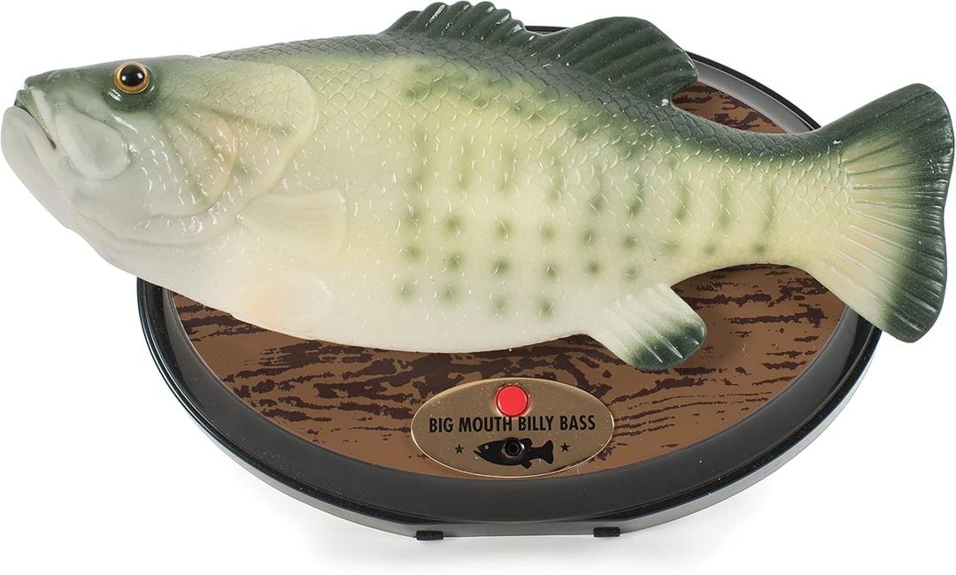 Gemmy Inflateables Holiday G08 47957 Big Mouth Billy Bass 15th Anniversary Be Happy Decor