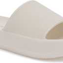 Joomra Pillow Slippers for Women and Men Non Slip Quick Drying Shower Slides Bathroom Sandals | Ultra Cushion | Thick Sole (6-7 Women/4.5-5.5 Men, Beige)