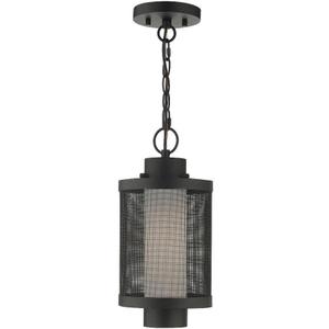 Livex Lighting 20685-14 1 Light Textured Black Pendant