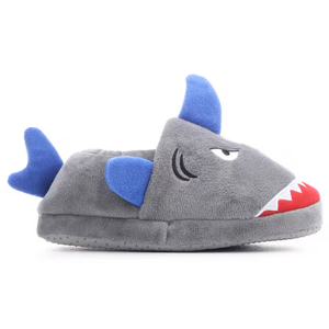 Capelli New York Boys Jawsome Eye Mask Slipper, 1/2 Large