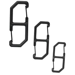Apex by Minute Key 3 - Pack 3-Inches Double Wire Carabiner