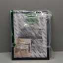 Egofine 12x16 Picture Frame Black Covered by Plexiglass Made of Solid Wood, Display Pictures 9x12 and 11x14 with Mat or 12x16 Without Mat for Wall Mounting Photo Frame