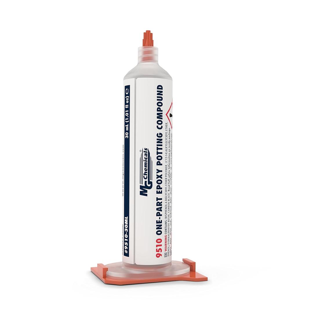 MG Chemicals 9510 One-Part Epoxy Potting Compound, Heat Cure, 30mL Cartridge