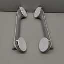 TAILI Grab Bars for Bathtubs and Showers 2 Pack Suction Grab Bar, Heavy Duty Shower Handle Removable Bath Handrails for Seniors and Elderly, Bathroom Safety Grip No Drilling Waterproof,Grey