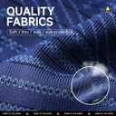 SAITAG Cycling Cap, Bike Skull Cap Helmet Liner with Sun Visor, Sun Protection Running Hat for Men Women Under Helmet Royal Blue