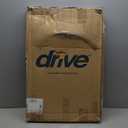 Drive Medical 10210-1 2-Button Folding Walker with Wheels, Rolling Walker, Front Wheel Walker, Lightweight Walkers for Seniors and Adults Weighing Up To 350 Pounds, Adjustable Height, Silver