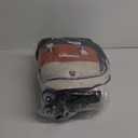 Rolling Backpack for Girls Elementary Middle School Bags, Girls Backpack for Kids with 6 Wheels, Black+Orange