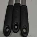 DI ORO - Chef Series FLEX Silicone Spatula 600F Heat-Resistant Flexible Silicone Rubber Turner Spatulas (3-Piece Set)