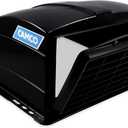 Camco Standard Roof Vent Cover, Opens for Easy Cleaning, Aerodynamic Design, Easily Mounts to RV with Included Hardware-Black (21015)