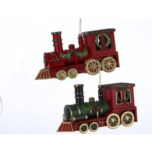 Traditional Train Ornament