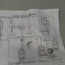 8-Light Black Chandelier,Semi Flush Light Fixture for Farmhouse with Metal Cage,E12 Bulb Socket and Adjustable Height for Dining Room,Kitchen Island,Living Room,Staircase, Entryway and indoor