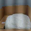 Pouf Ottoman Foot Stools Ottoman with Foam Small Corduroy Ottomans for Living Room Ottomans Pouf 20x15 Floor Poufs Foot Rest for Office Chair Brown Foot Stool Small