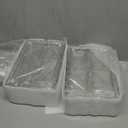 14Pack Fridge Organizer Bins, Clear Refrigerator Organizing Containers with Lids and Refrigerator Drawers, Stackable Food, Vegetable and Fruit Containers for Fridge Organizers and Storage