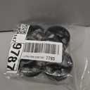 1/10 RC On Road Wheels Rims 12mm Hex Alloy Aluminum Drift Hubs for 1:10 Scale Rally Racing Car Tires Tamiya TT01 TT02 XV01 TA06 A959 PTG2 HPI KYOSHO HSP PTG2 Touring Street Tyres 4PCS (Black)