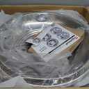 hightall 19.5 Wheel Simulators, 19.5" 10 Lug Stainless Steel Hubcaps,Polished Surface,2Pcs Front Wheel/2Pcs Rear Wheel,Bolts On Wheel Cover Set Compatible with Ford 2005-2025 F450/F550