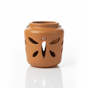 matte Brown ceramic 8 inch