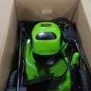 Greenworks 40V 19" Brushless Lawn Mower (High Wheel), 5.0Ah Battery