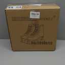 Silvertree Roller Skates for Women and Men PU Leather High-top Adult Roller Derby Skates Wheels Light Up Roller Skates Four-Wheel Shiny Roller Skates for Girls Boys Unisex  US:6