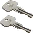 N242 Car Rack Replacement Key (2 Pcs) Fits for Thule Compatible Roof Racks, Cargo Box, Carriers, Crossbars