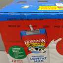 2 x Horizon Organic Shelf Stable 1% Lowfat Milk Boxes, 8 fl oz, 12 Count - 8g Protein per Serving, USDA Organic UHT from Pasture-Raised Cows, Ready to Drink for Lunchbox, Travel, or On-the-Go, No Refrigeration Needed