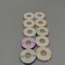 D30 Label Tape 1800 PCS D30 Labels Compatible with Phomemo Portable Thermal Printer, 12x40 mm, 10 Rolls, Colorful