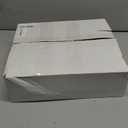 10 Inch Christmas Glass Finial Ornaments for Tree, 6Pcs Clear Glass Hanging Crystal Ornaments, Assorted Xmas Hanging Icicle Decor for Christmas Tree Winter Wonderland Wedding New Year Party Decor